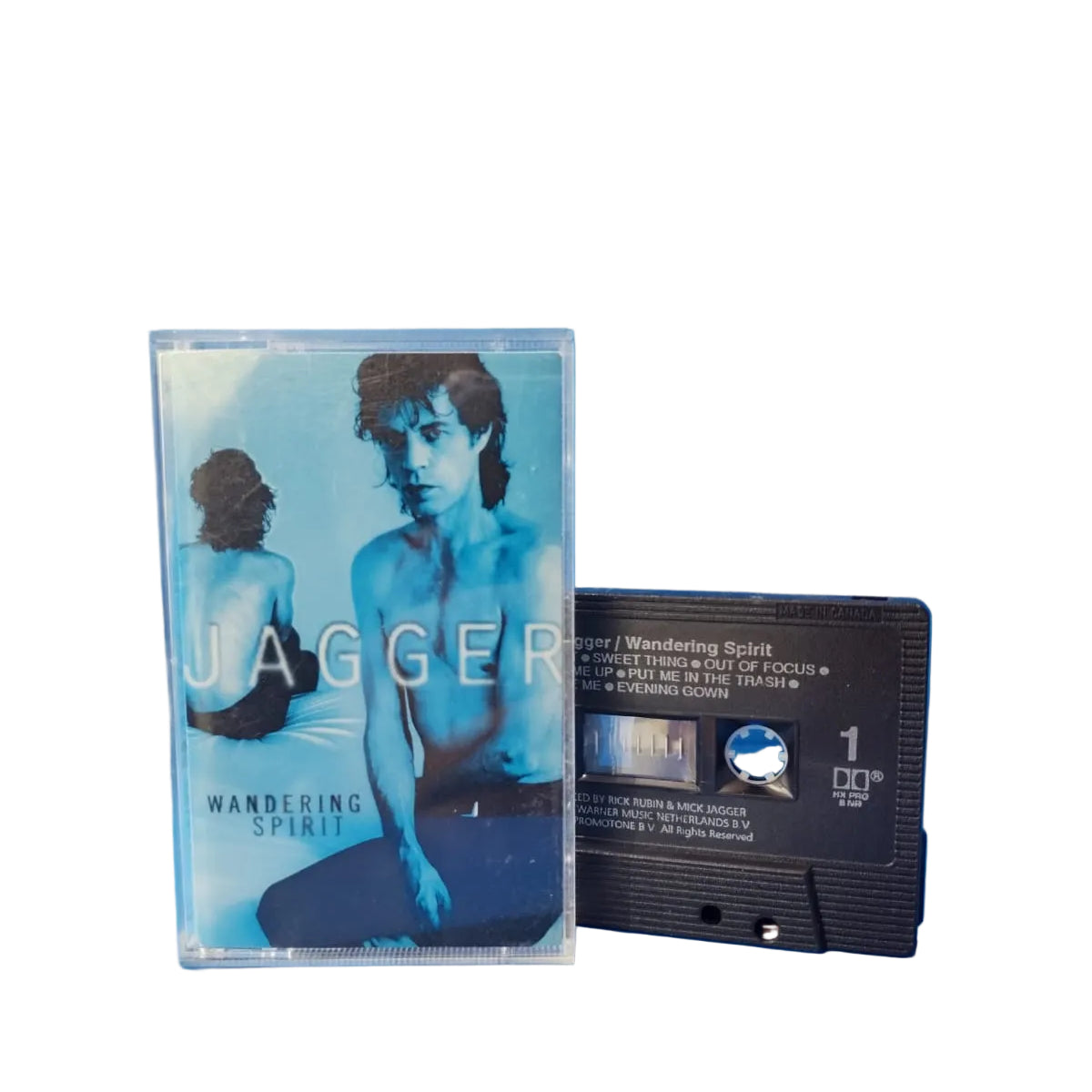MICK JAGGER - WANDERING SPIRIT (USADO) CASSETTE