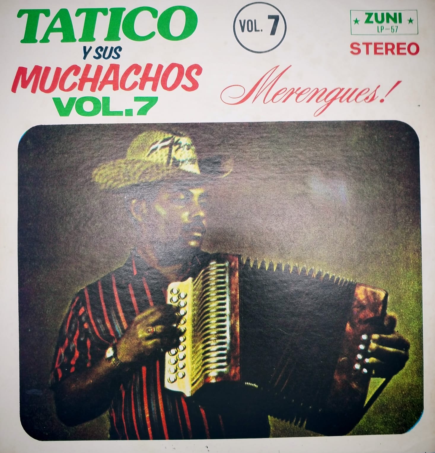 TATICO Y SUS MUCHACHOS - VOL. 7 (USADO) LP