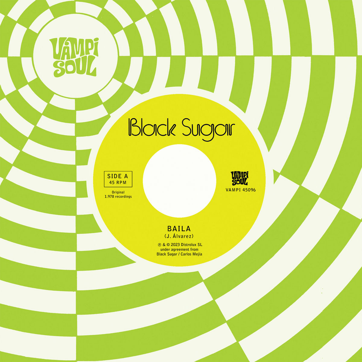 BLACK SUGAR - BAILA 7"