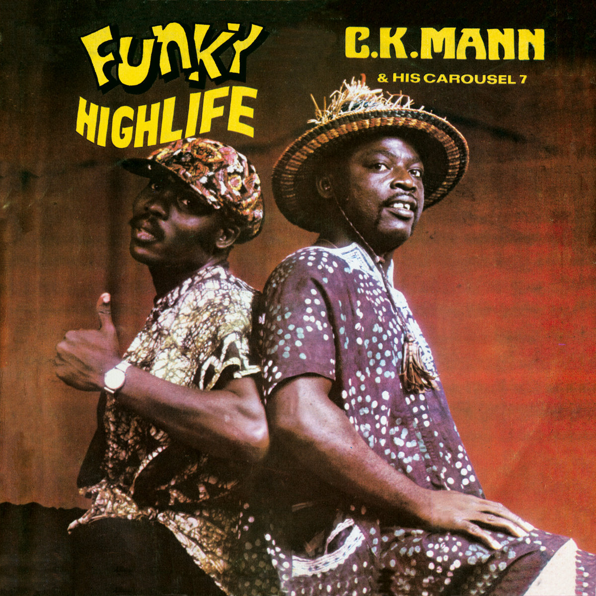 CK.MANN & HIS CAROUSEL 7 - FUNKY HIGHLIFE (GHANA 70s) LP