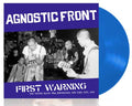 AGNOSTIC FRONT - FIRST WARNING (COLOR) LP