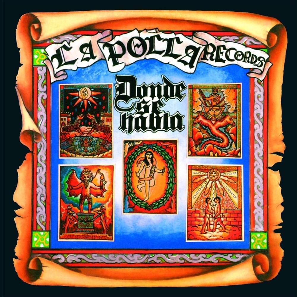 LA POLLA RECORDS - DONDE SE HABLA (COLOR) LP