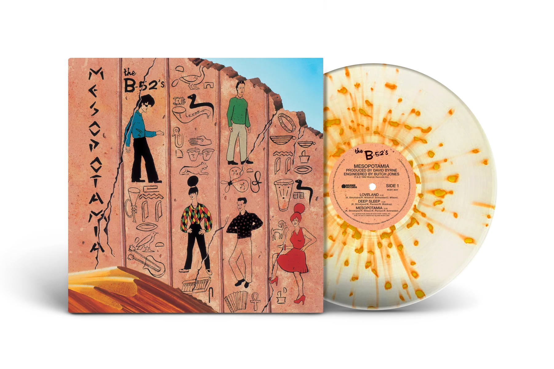 THE B-52´S - MESOPOTAMIA (COLOR) LP