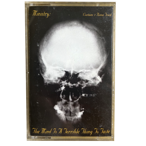CASSETTE - MINISTRY - THE MIND IS A TERRIBLE THING TO TASTE