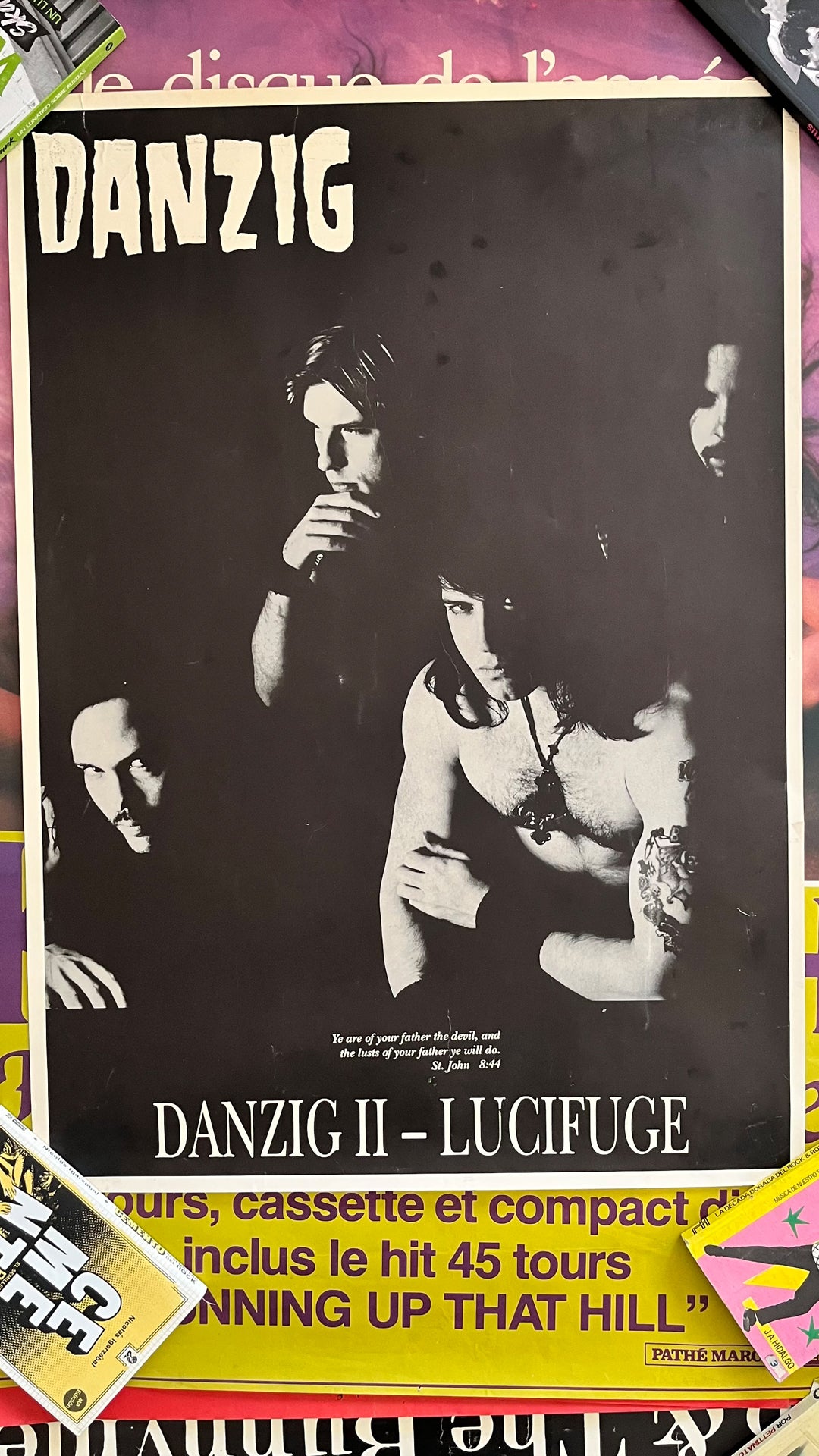 DANZIG - LUCIFUGE II POSTER ORIGINAL