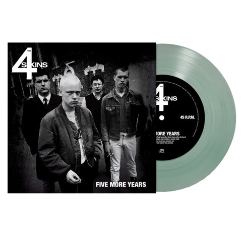 7" THE 4 SKINS - FIVE MORE YEARS (COLOR VINYL)