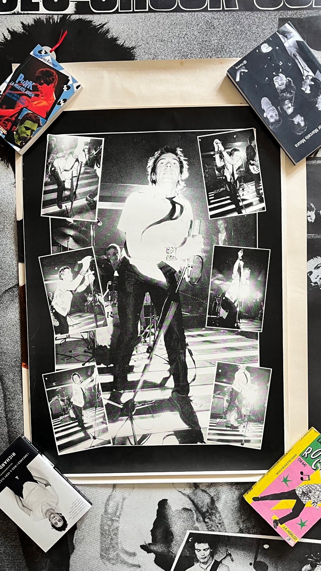 JOHNNY ROTTEN - MULTIPLE PICTURES POSTER