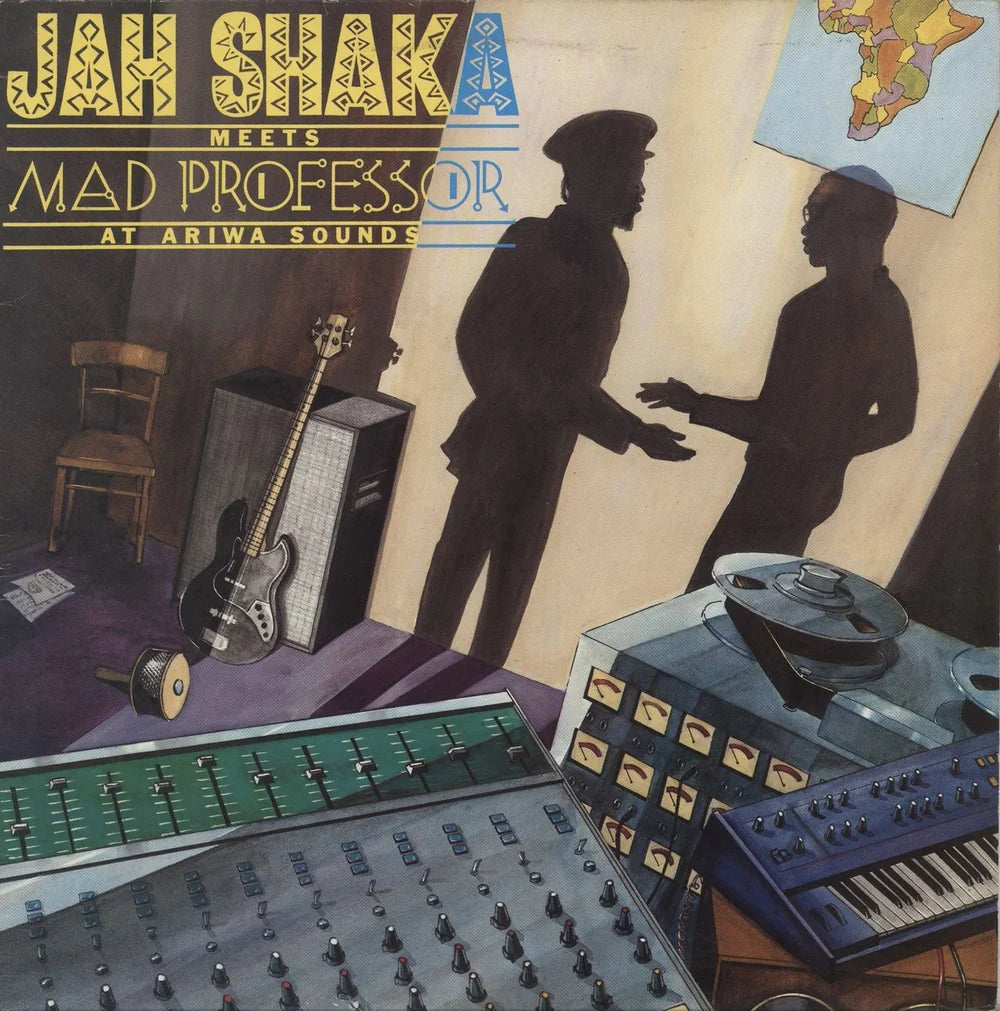 JAH SHAKA MEETS MAD PROFESSOR - AT ARIWA SOUNDS LP