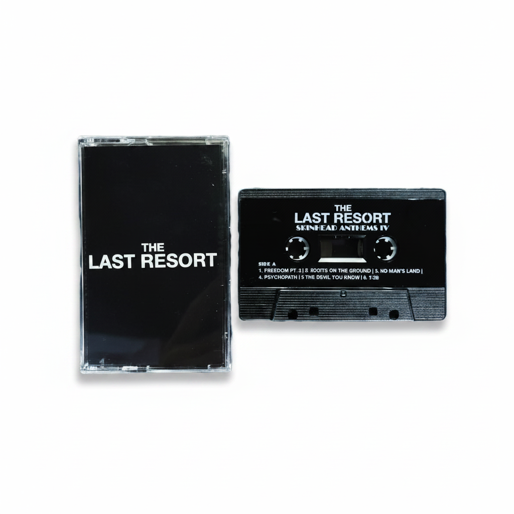 THE LAST RESORT - SKINHEAD ANTHEMS IV CASSETTE