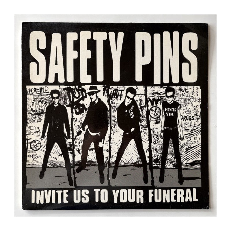 SAFETY PINS - INVITE US TO YOUR FUNERAL (USADO) LP