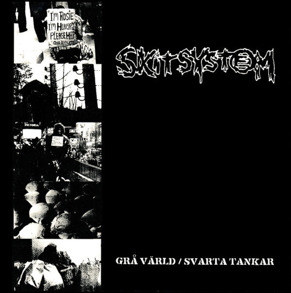 SKITSYSTEM - GRA VARLD / SVARTA TANKAR LP