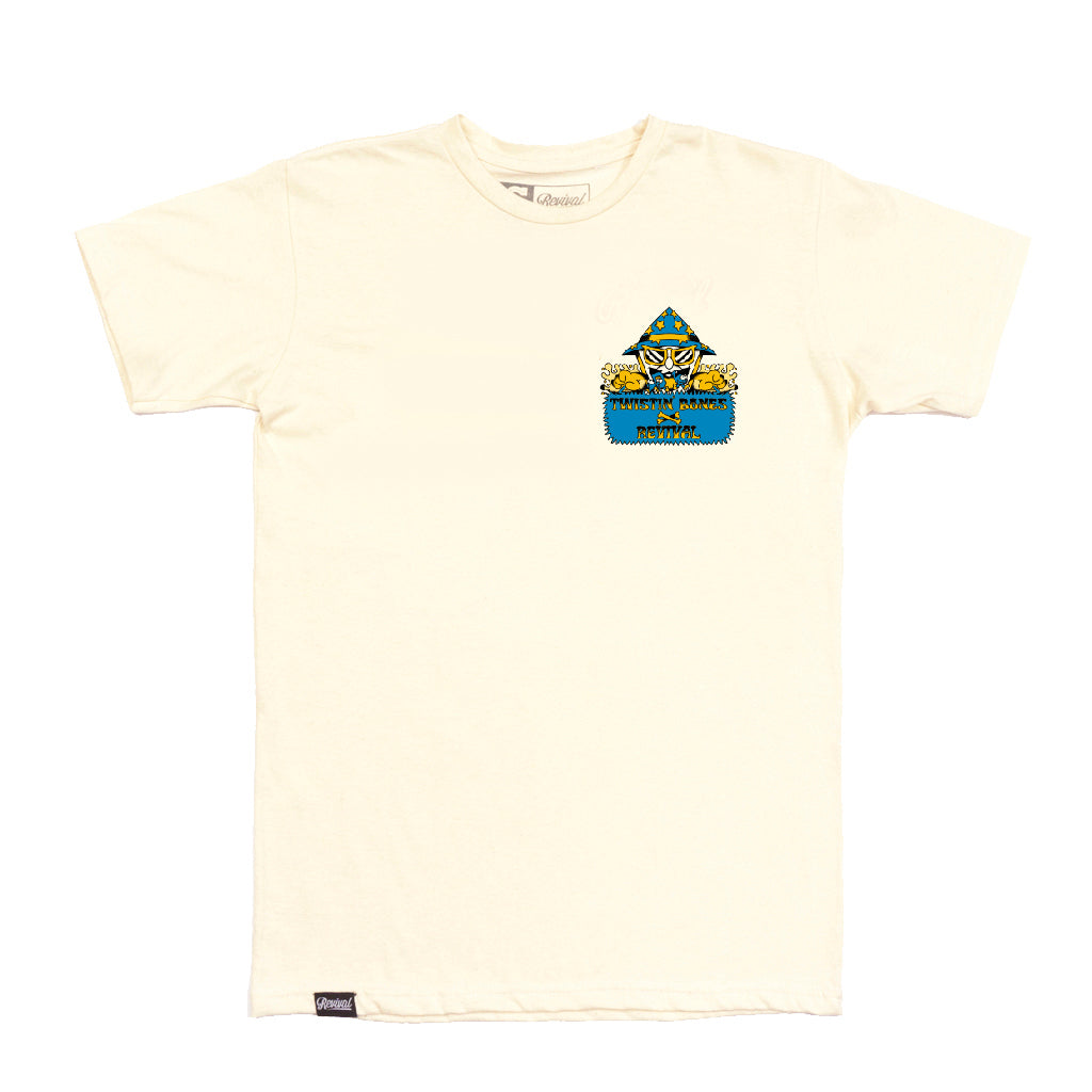 TWB X REVIVAL - MAGIK SOUND SYSTEM TEE (HUESO)