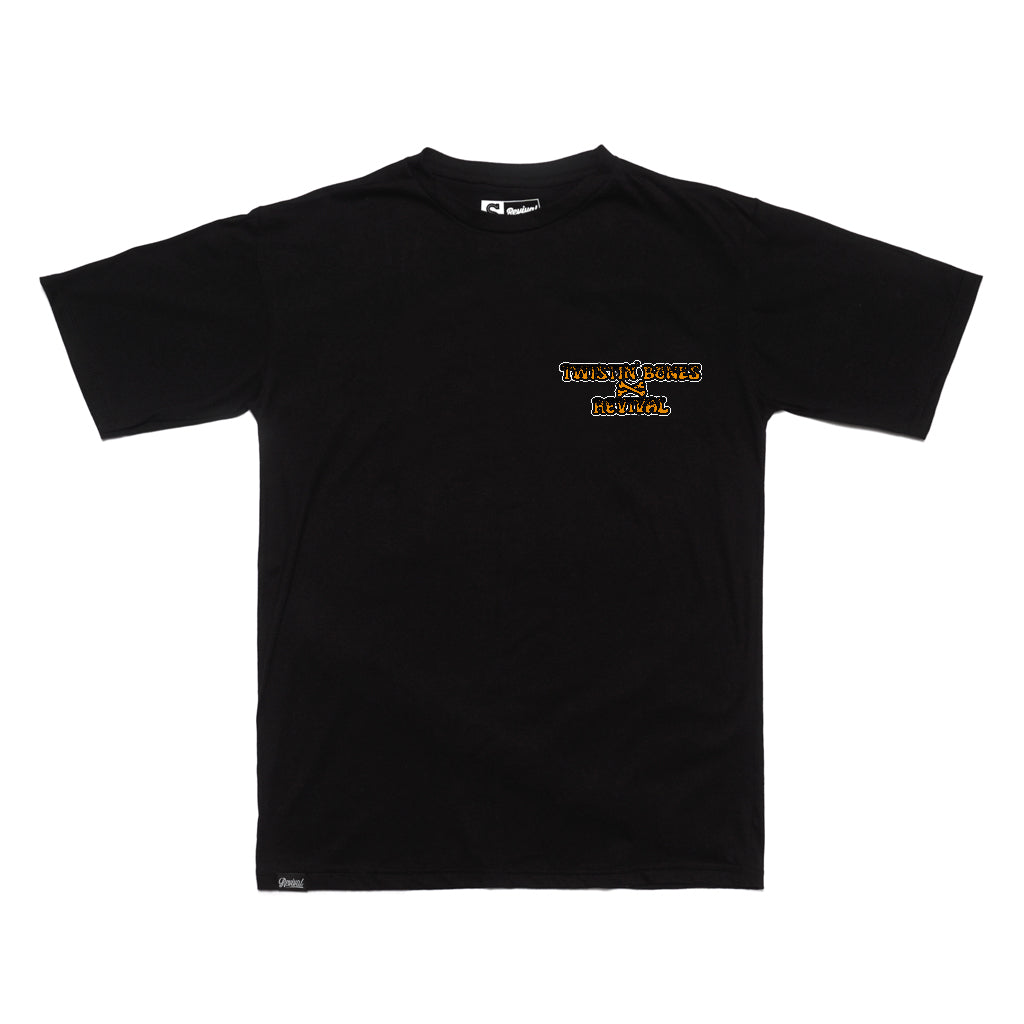 TWB X REVIVAL - MAGIK SOUND SYSTEM TEE (NEGRA)
