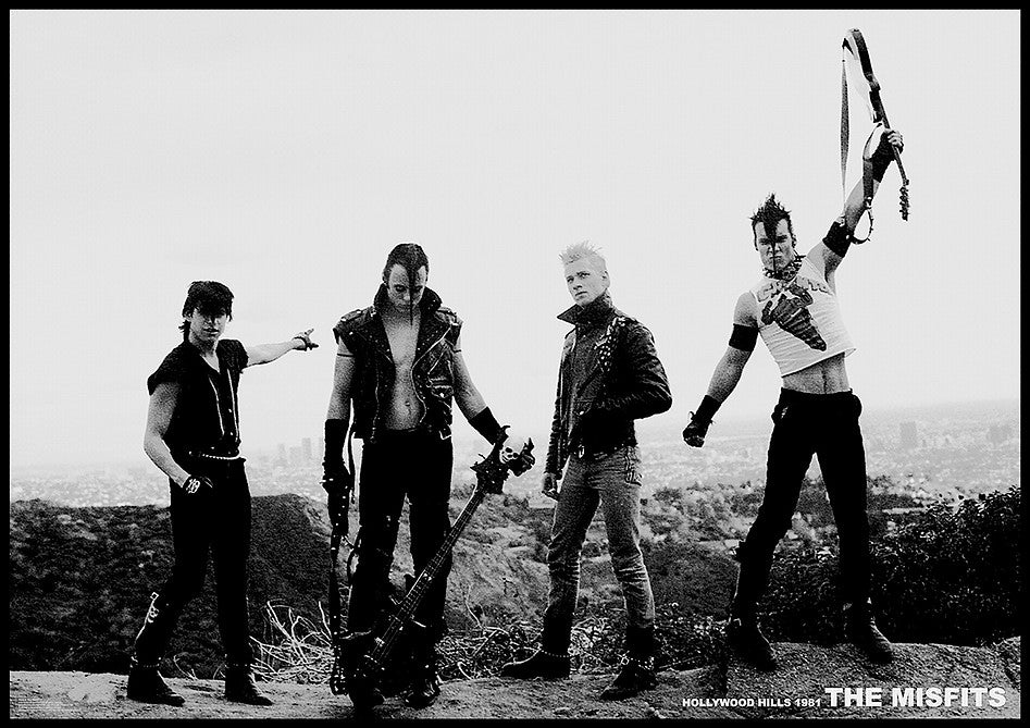 MISFITS - HOLLYWOOD 1981 POSTER