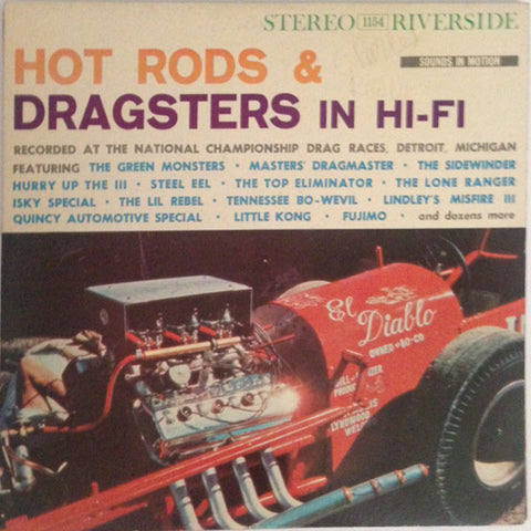 LP HOT RODS & DRAGSTERS IN HI FI
