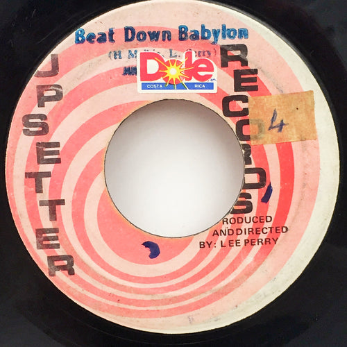 7¨ JUNIOR BYLES - BEAT DOWN BABYLON