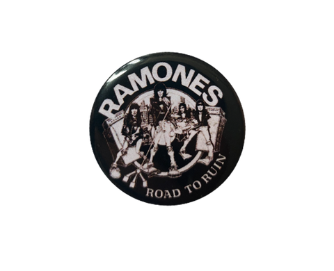 RAMONES - ROAD TO RUIN PIN