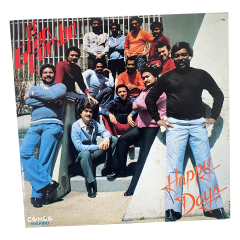 LP EL GRAN COMBO - HAPPY DAYS (DISCO USADO)