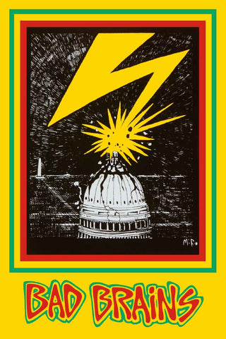 BAD BRAINS - CAPITOL POSTER