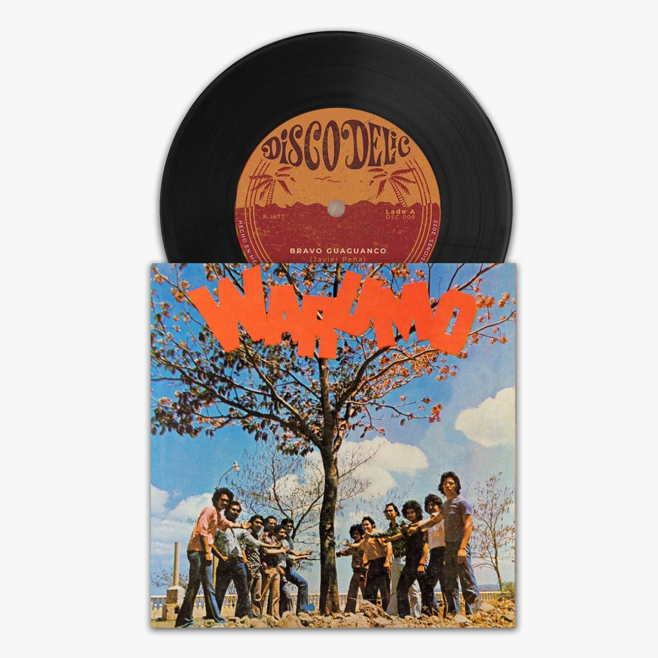 7" WARUMO - BRAVO GUAGUANCO (BLACK VINYL) EDICION LIMITADA