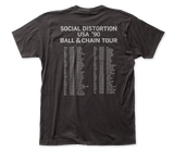 SOCIAL DISTORTION - BALL AND CHAIN TOUR TEE