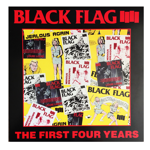 LP BLACK FLAG - THE FIRST FOUR YEARS