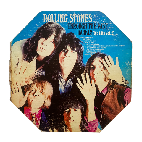 LP ROLLING STONEWS - THROUGH THE PAST, DARKLY / BIG HITS VOL 2 (DISCO USADO)