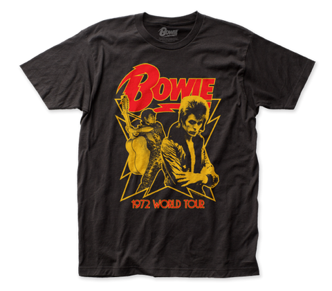 DAVID BOWIE - 1972 WORLD TOUR TEE