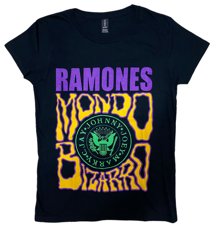RAMONES - MONDO BIZZARO TEE MUJER